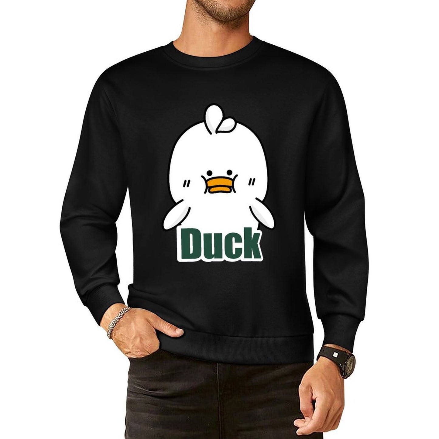 Front Patterned Long Sleeve TopSoftLine Lightweight