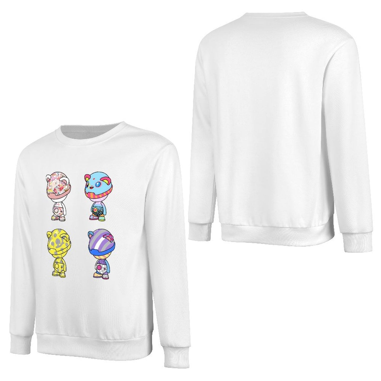 Long Sleeve With Front PatternSoft-Touch 100% Cotton