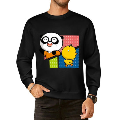 Front Patterned Long Sleeve TopSeries Printing