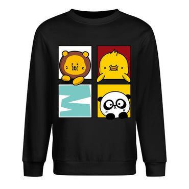 Front Patterned Long Sleeve TopPure Studio