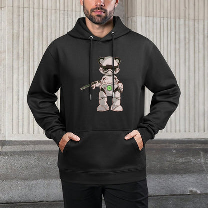 IPIB 250g Hooded Pocket Sweatshirt Front GraphicMen's Hooded  Sweatshirt6000060-3