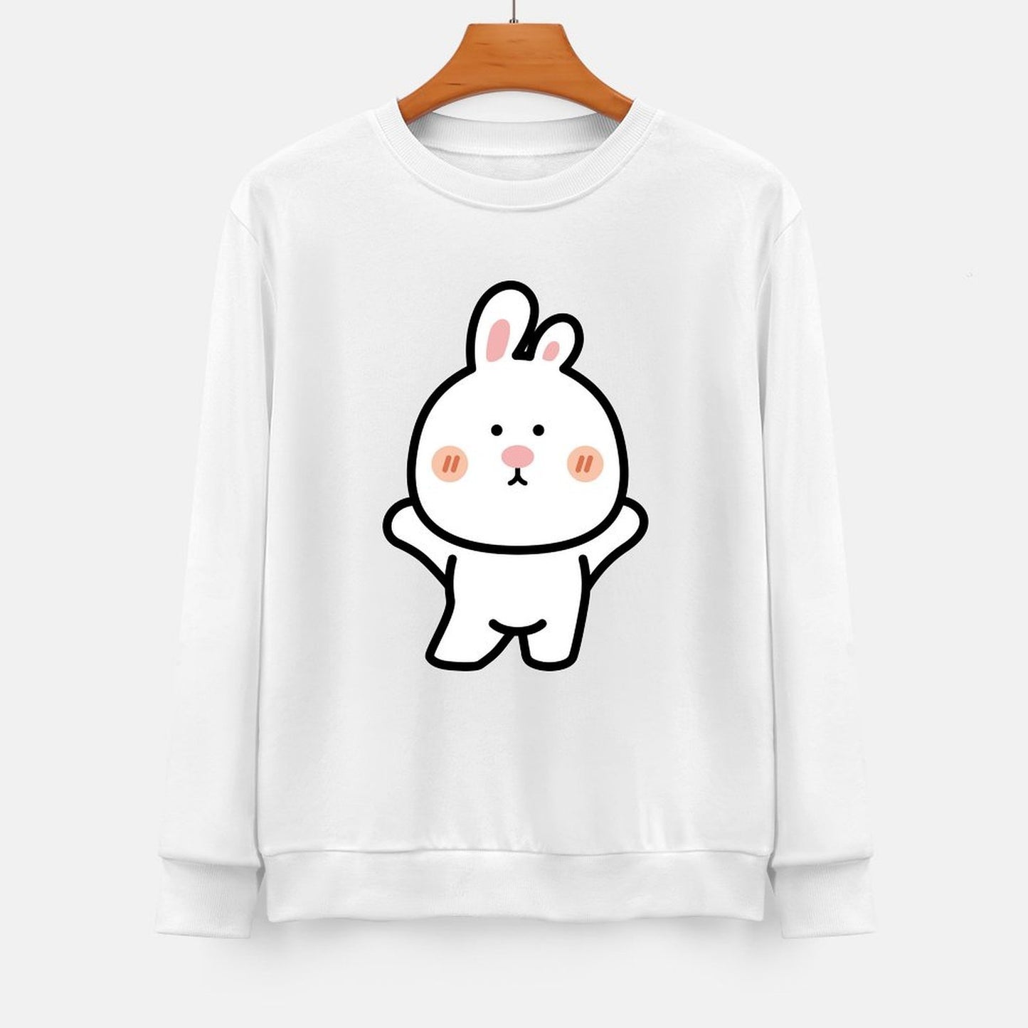 Front Patterned Long Sleeve TopRecycled Studio