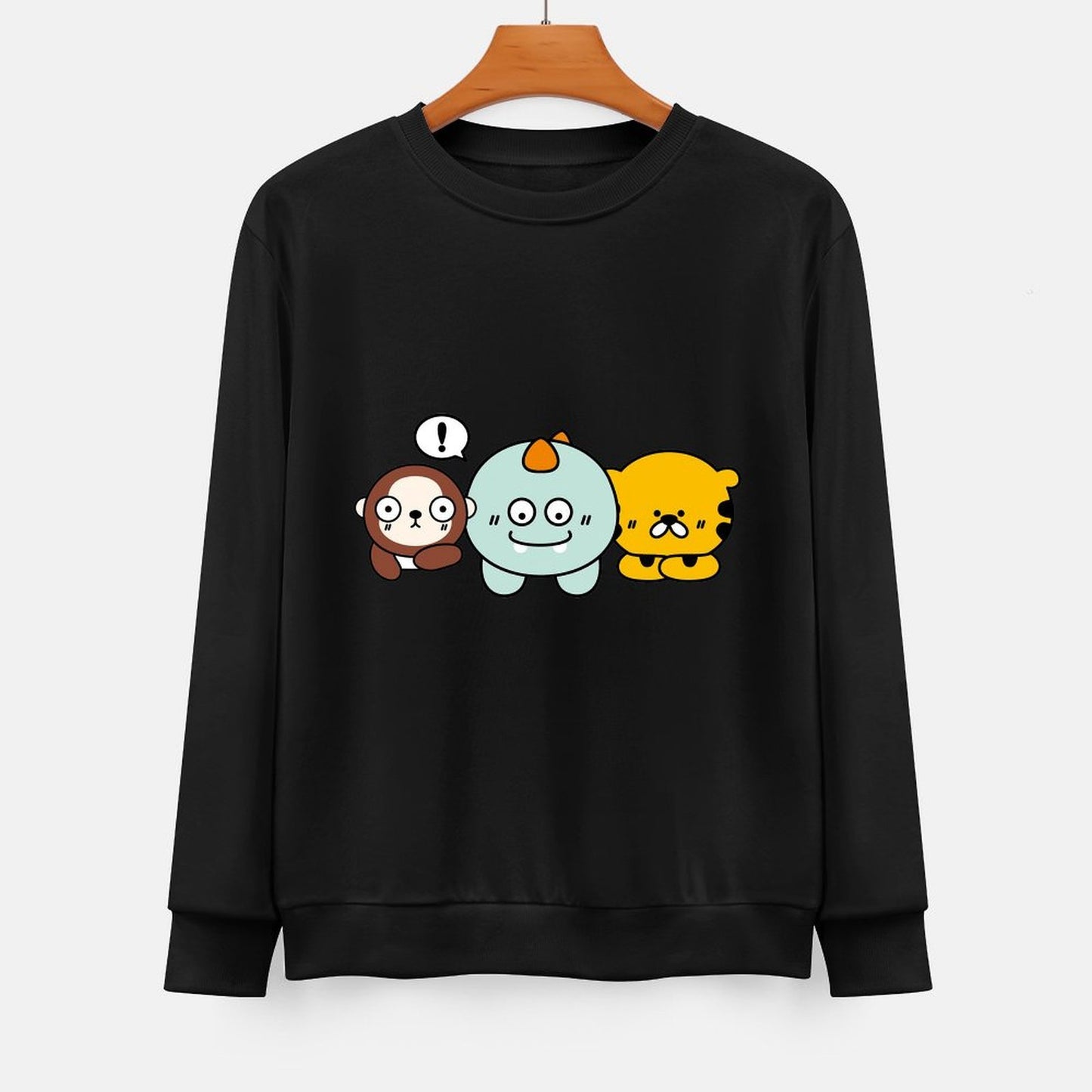 Front Patterned Long Sleeve TopPremium Finish Classic