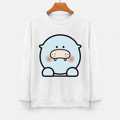 Front Patterned Long Sleeve TopEverydayFit Midweight