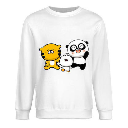 Front Patterned Long Sleeve TopDurable Made-to-Order