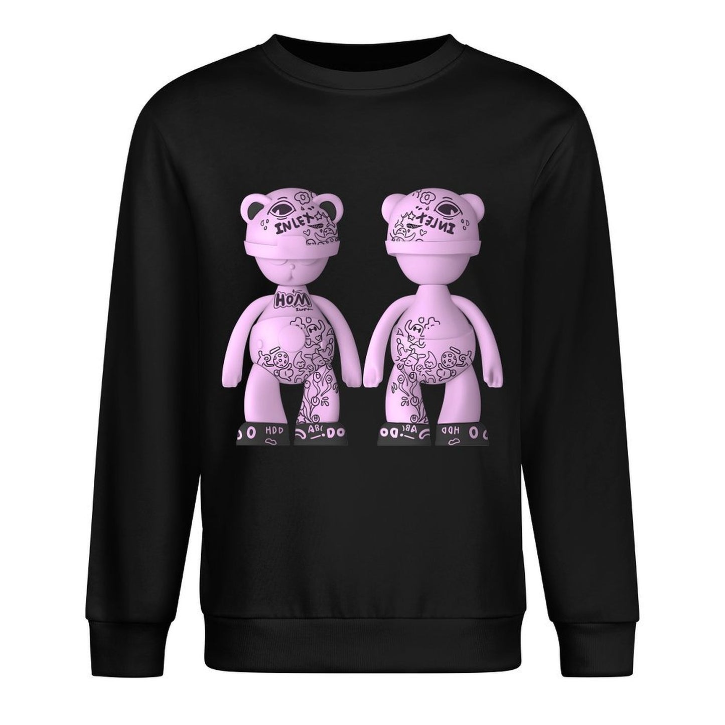 IPIB 250g Crew Neck Long Sleeve Sweatshirt Front GraphicCrew Neck Long Sleeve Sweatshirt6000082-4