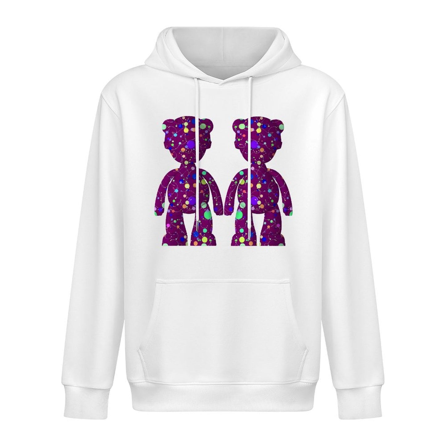 Hoodie Front PatternVintage 100% Cotton