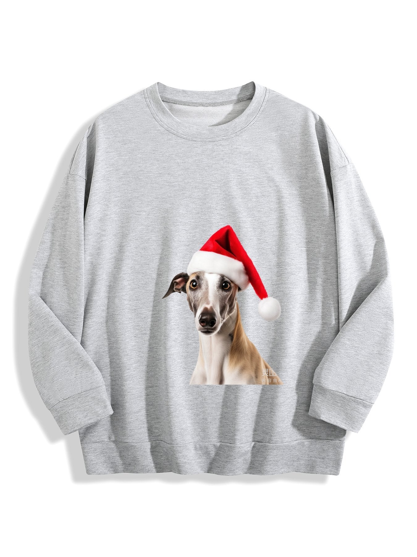 Customizable Christmas-themed long-sleeved Christmas Dog