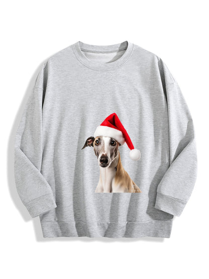 Customizable Christmas-themed long-sleeved Christmas Dog