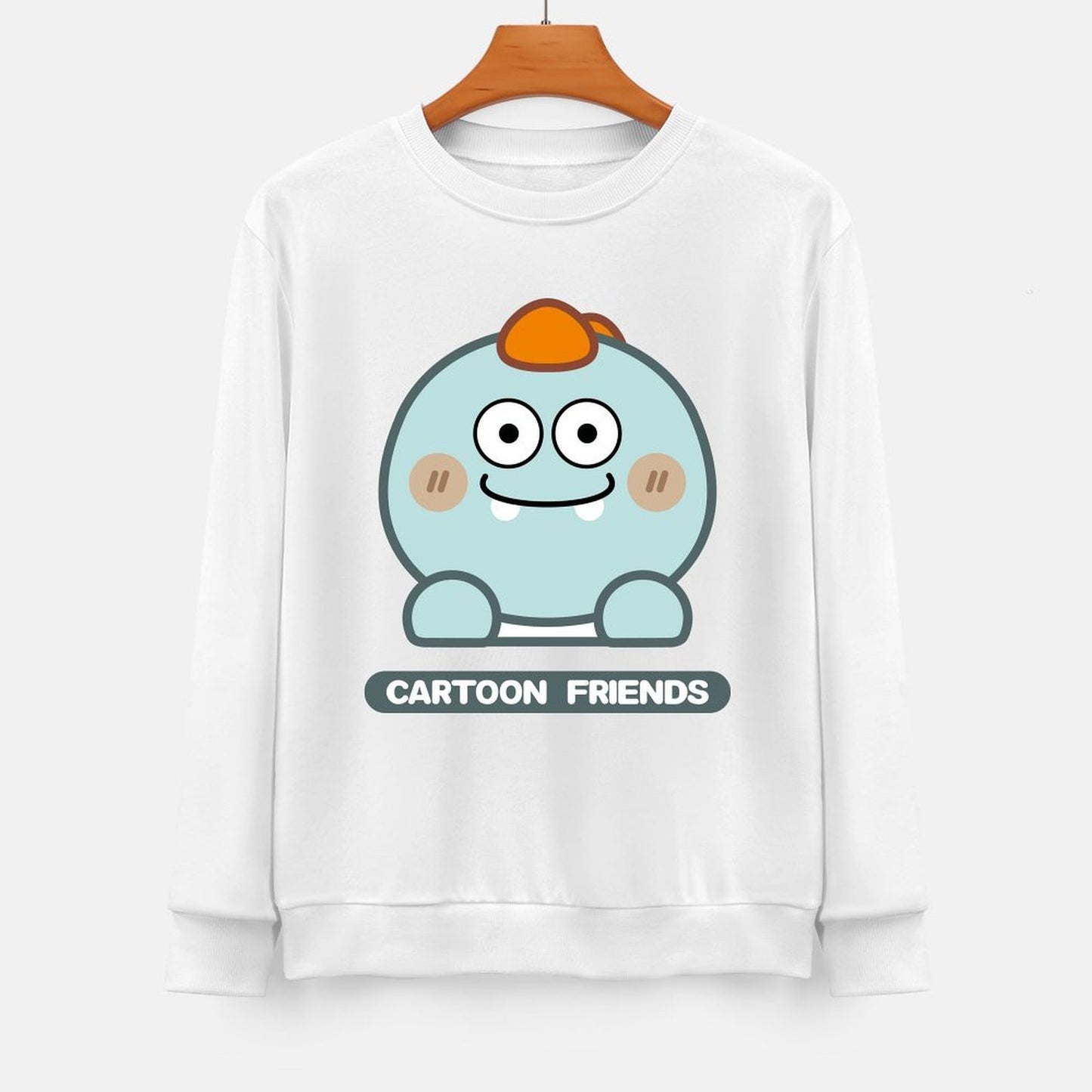 Front Patterned Long Sleeve TopEdition Vintage