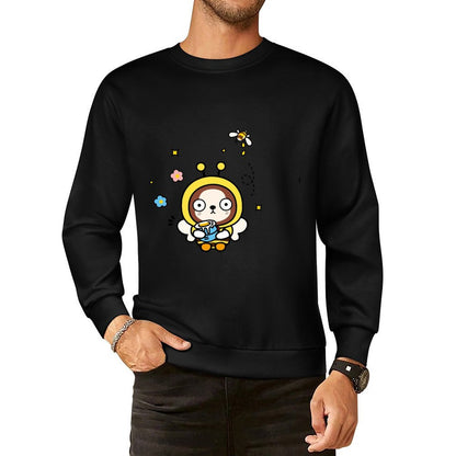 Front Patterned Long Sleeve TopActiveWear Breathable