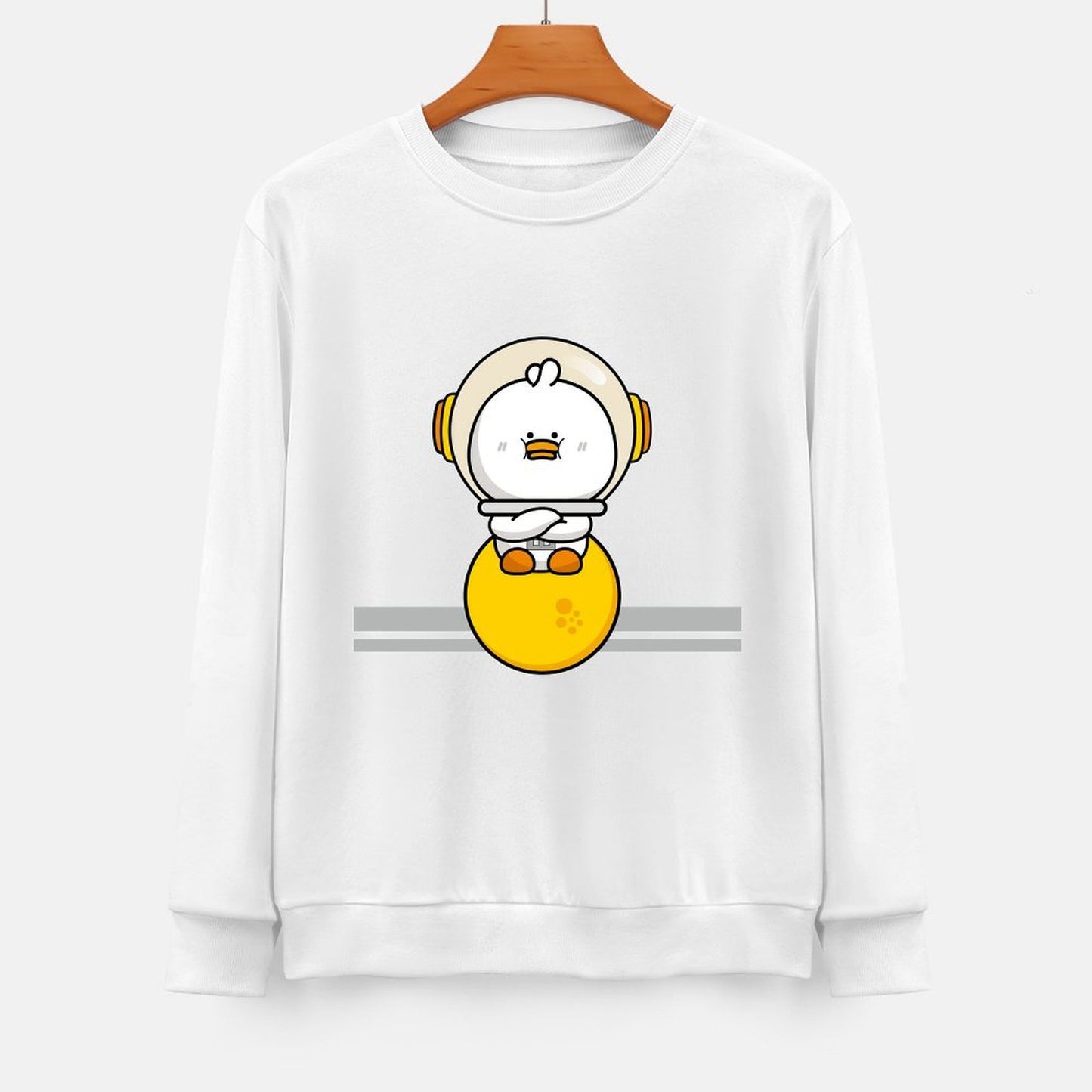 Front Patterned Long Sleeve TopEssentialFit Pure