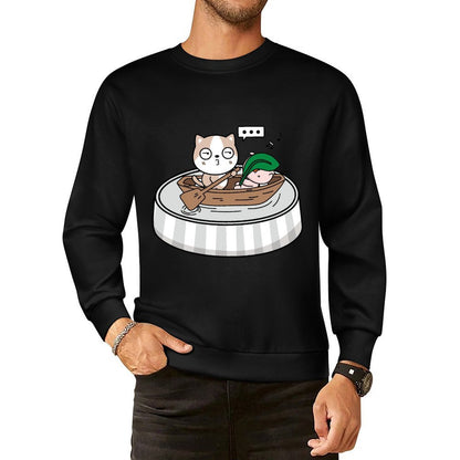 Front Patterned Long Sleeve TopWeekend Neat