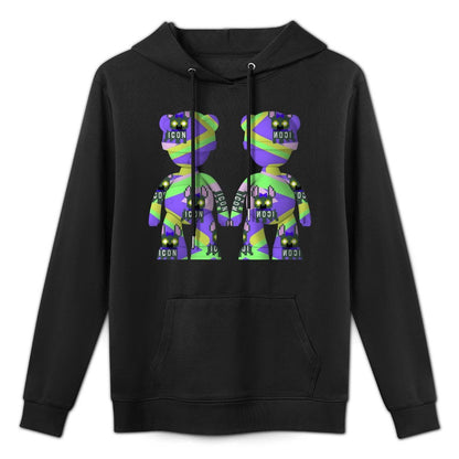 IPIB 250g Hooded Pocket Sweatshirt Front GraphicMen's Hooded  Sweatshirt6000078-1