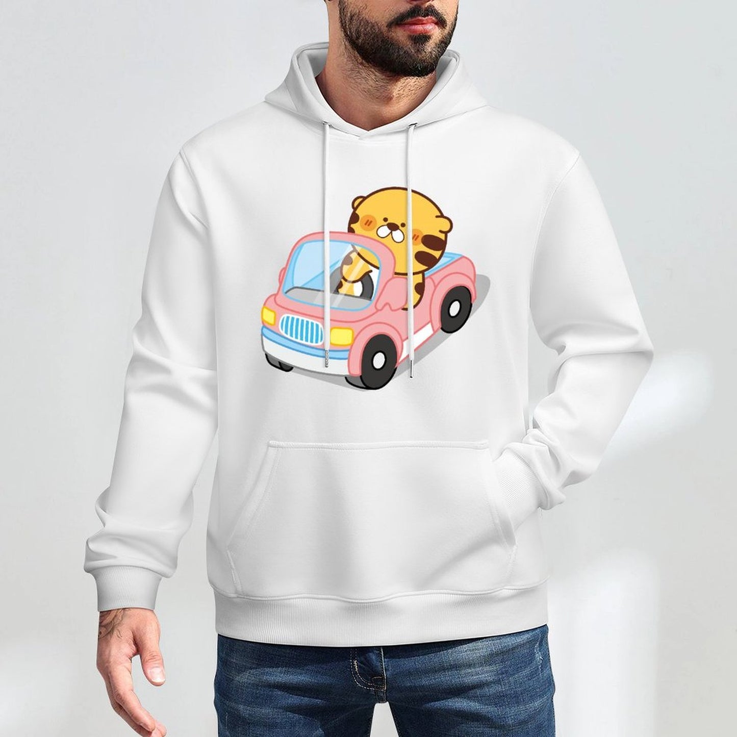 Front Graphic HoodiesDouble-Stitched StreetFit