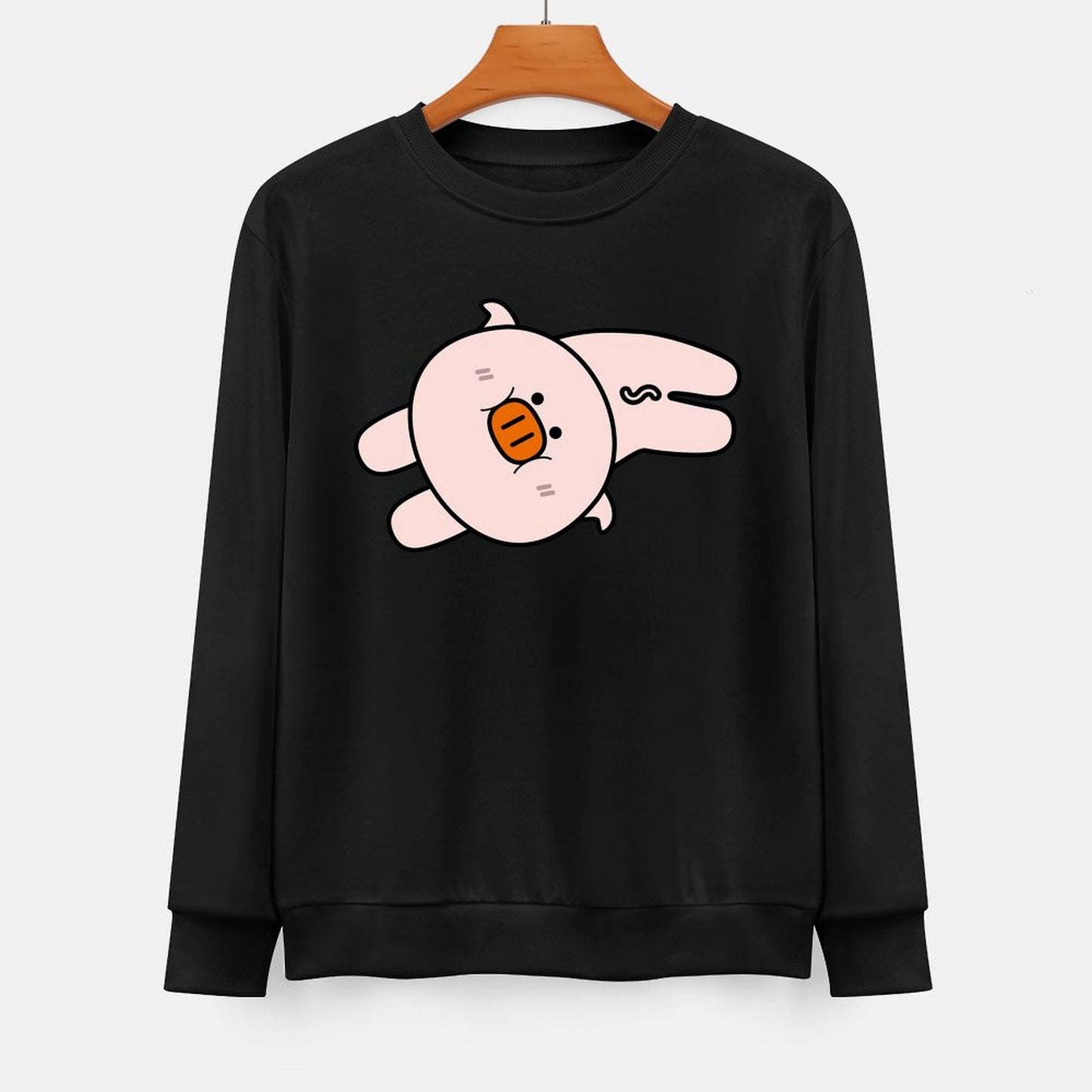  Front Patterned Long Sleeve TopSmoothWear Wrinkle-Free