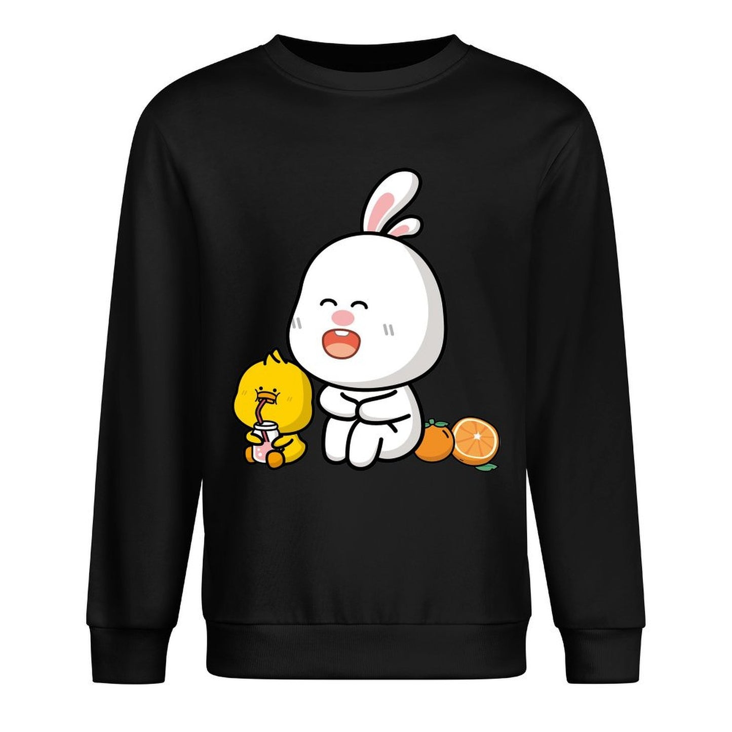 Front Patterned Long Sleeve TopPure 100% Cotton