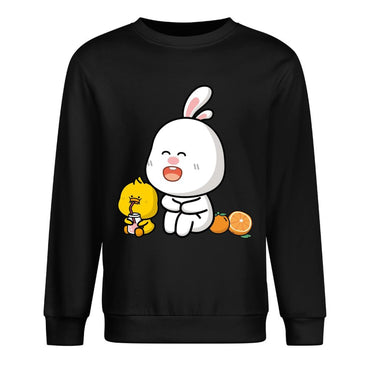 Front Patterned Long Sleeve TopPure 100% Cotton