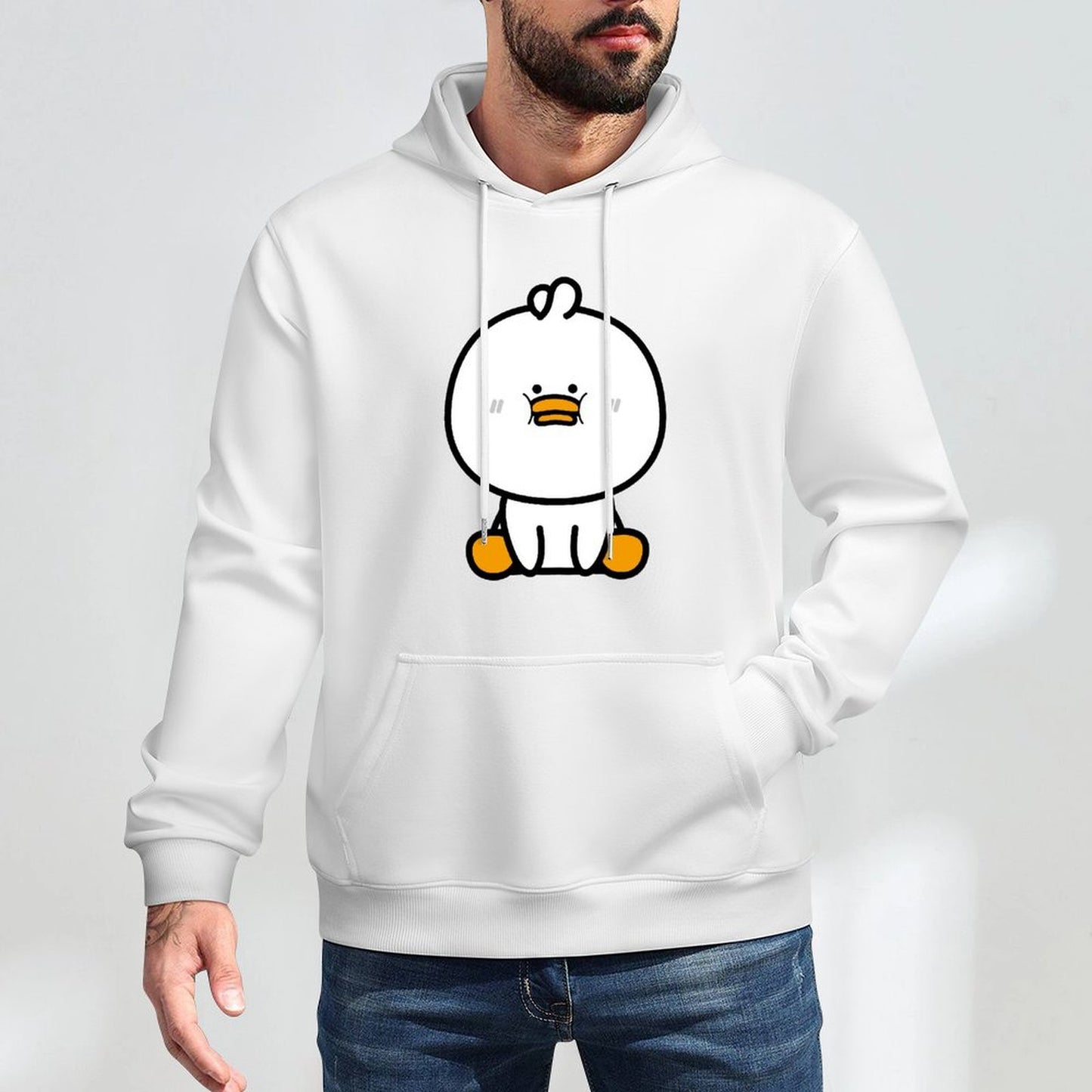 RelaxFit Basic Front Graphic Hoodies