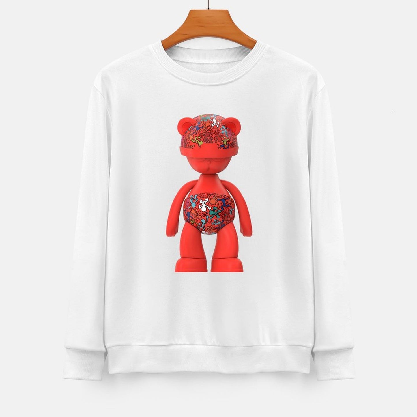 Long Sleeve With Front PatternCrewneck Street