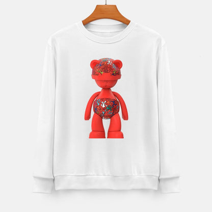 Long Sleeve With Front PatternCrewneck Street