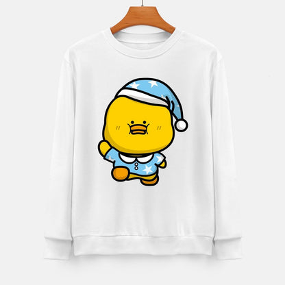 Front Patterned Long Sleeve TopSolid ComfortFit