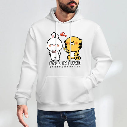 TrueStyle Double-Stitched Front Graphic Hoodies