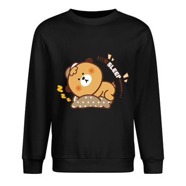 Front Patterned Long Sleeve TopPremium Finish Fade-Resistant