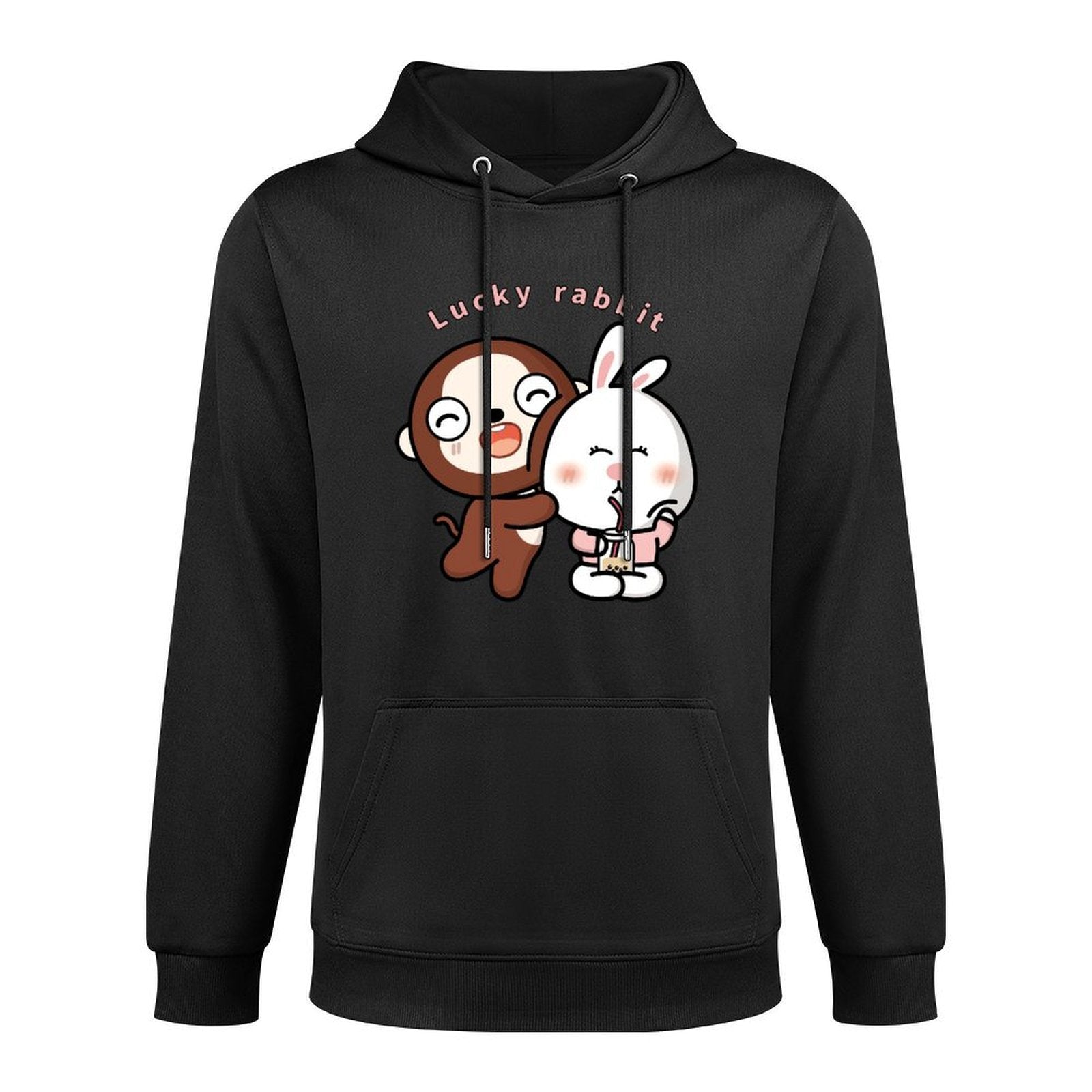 Solid TimelessComfort Front Graphic Hoodies