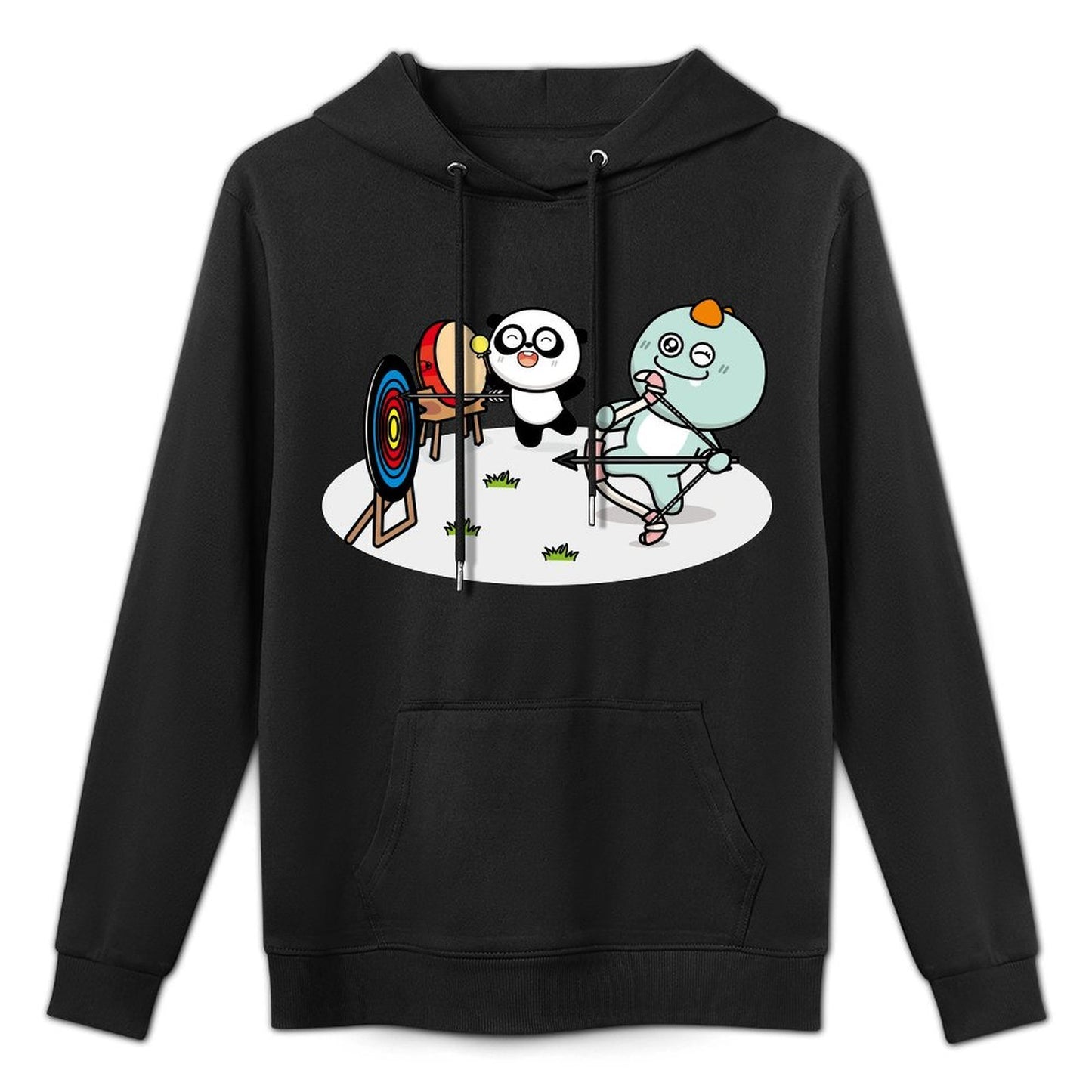 Print-Ready Oversized Front Graphic Hoodies