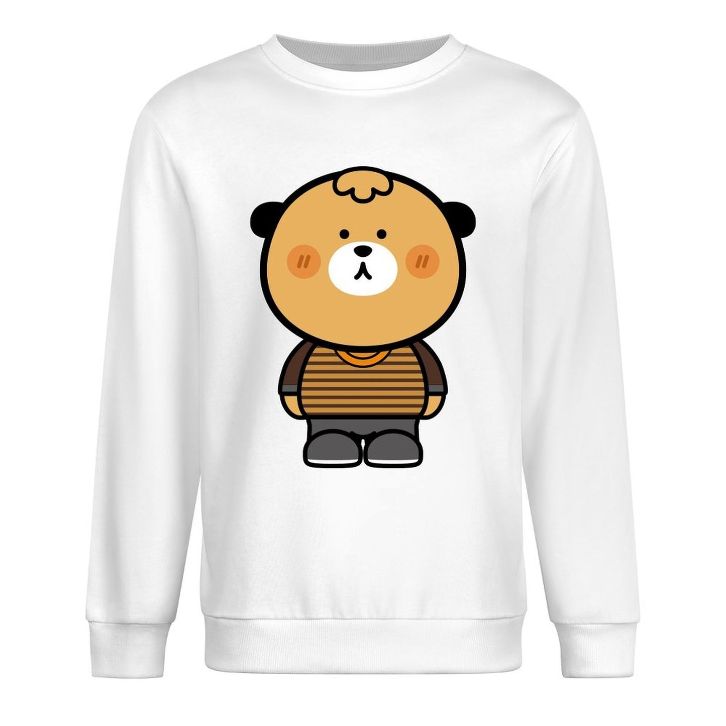 Front Patterned Long Sleeve TopRecycled EverydayComfort