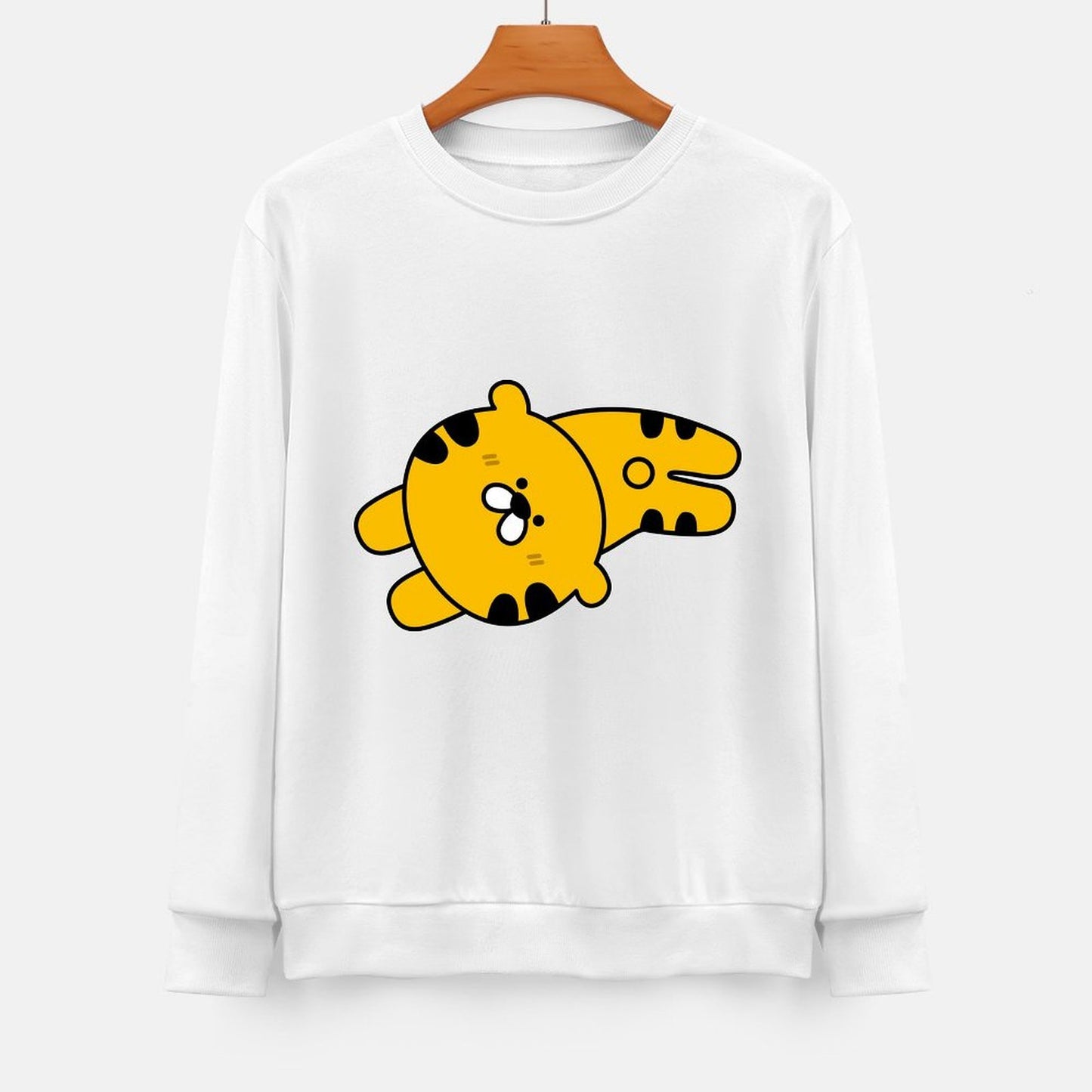 Front Patterned Long Sleeve TopMen¡¯s / Women¡¯s / Youth Natural