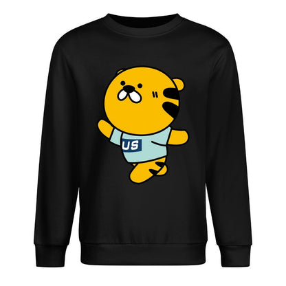 Front Patterned Long Sleeve TopComfortLine Long Lasting