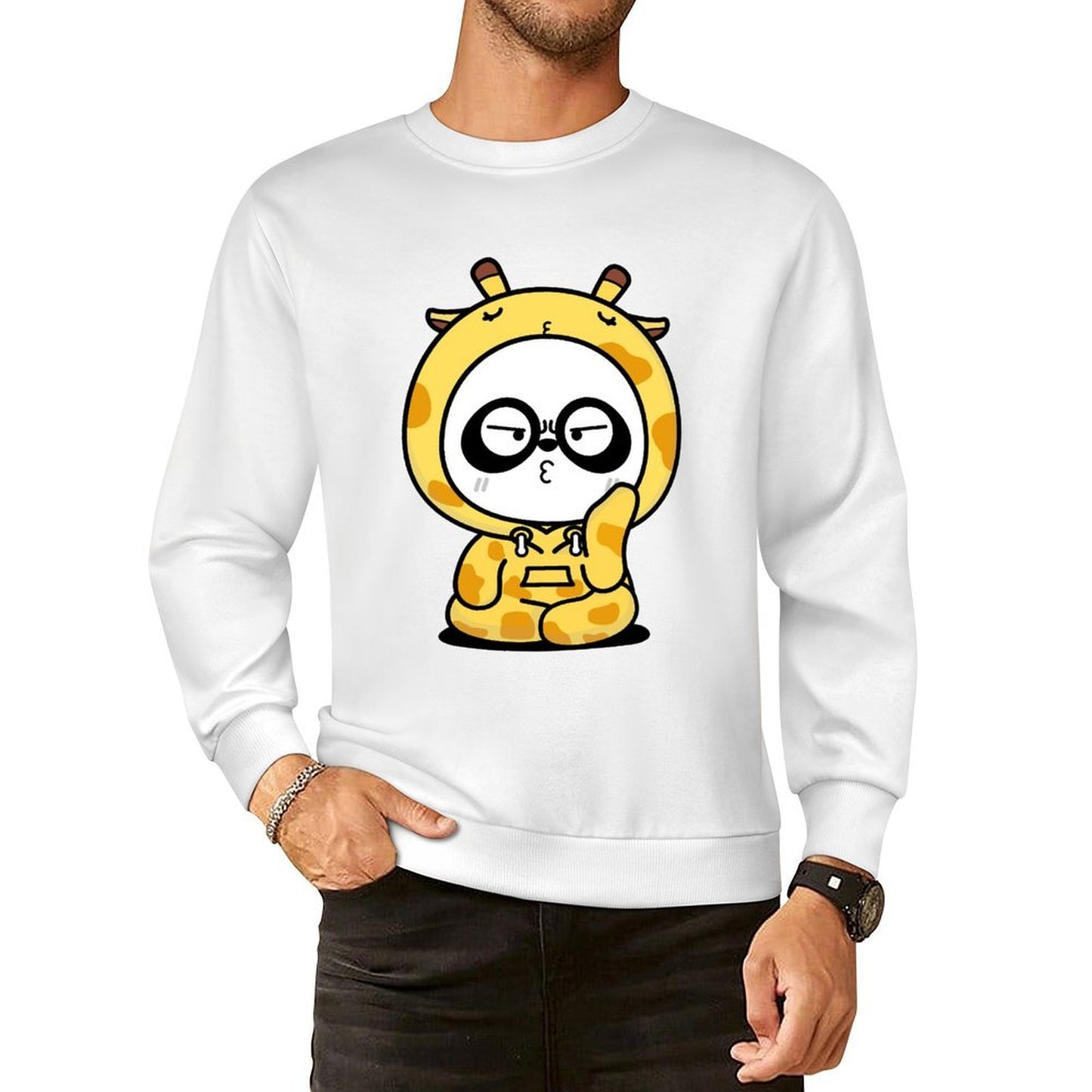 Front Patterned Long Sleeve TopClassicSeries Series