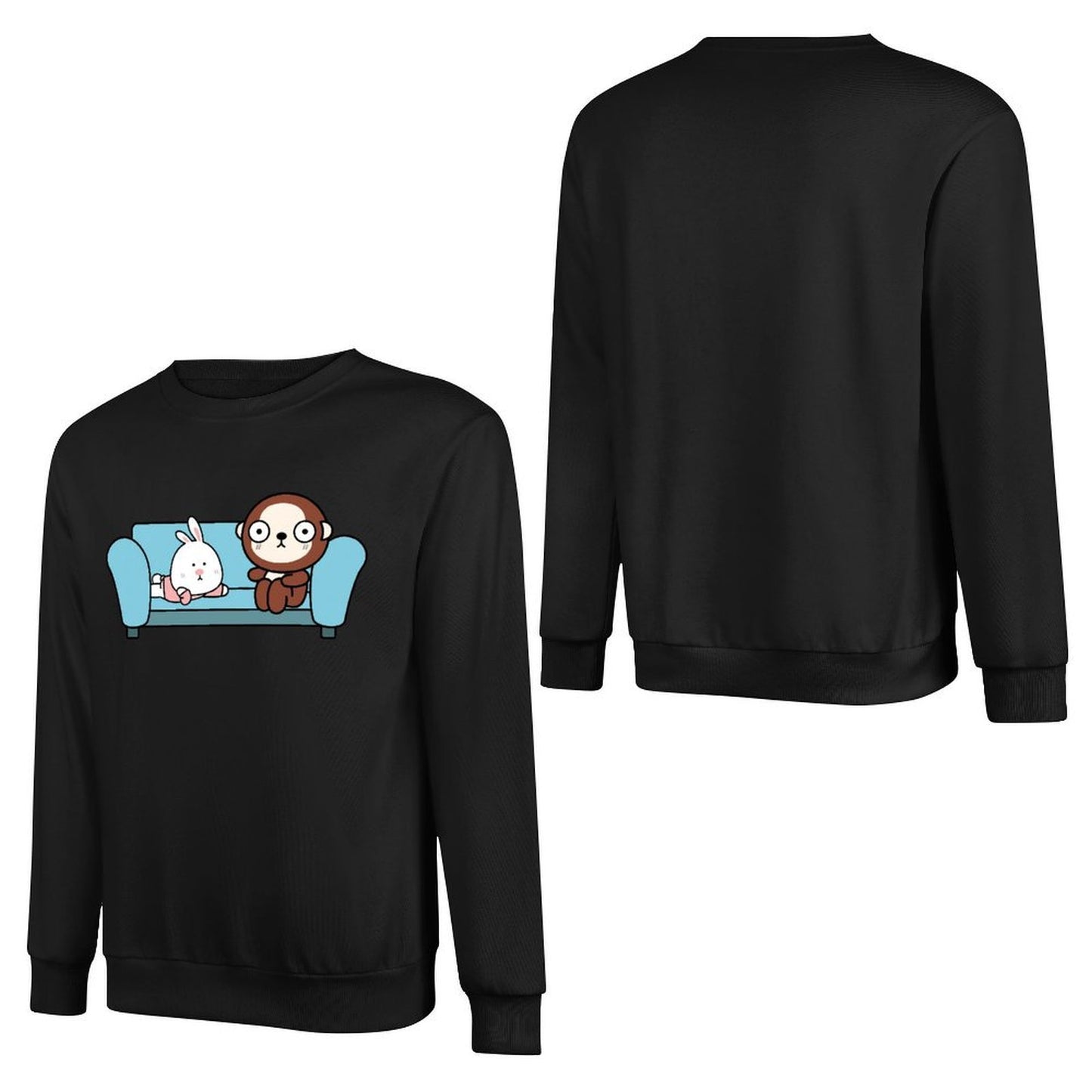 Front Patterned Long Sleeve TopWeekend CityStyle