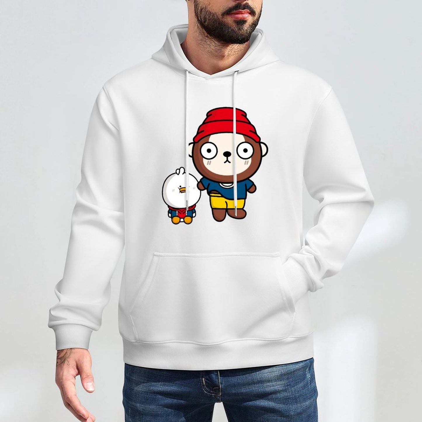 Modern Midweight Front Graphic Hoodies