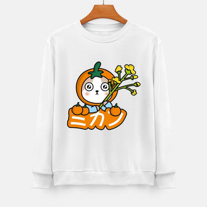 Front Patterned Long Sleeve TopRegular Soft