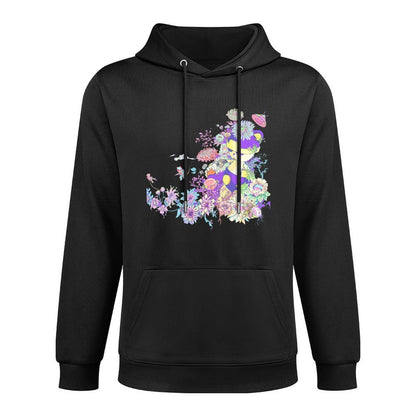Hoodie Front PatternPocket Tee Crisp Print