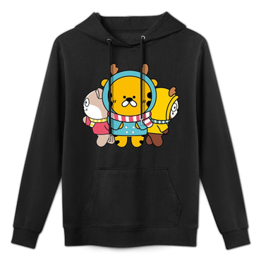 Outdoor Shrink-Resistant Front Graphic Hoodies