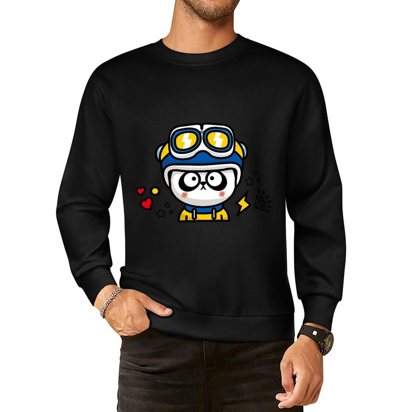 Front Patterned Long Sleeve TopMade-to-Order Reliable