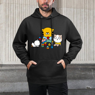 IPBR 250g Hooded Pocket Sweatshirt Front GraphicMen's Hooded  Sweatshirt4001079