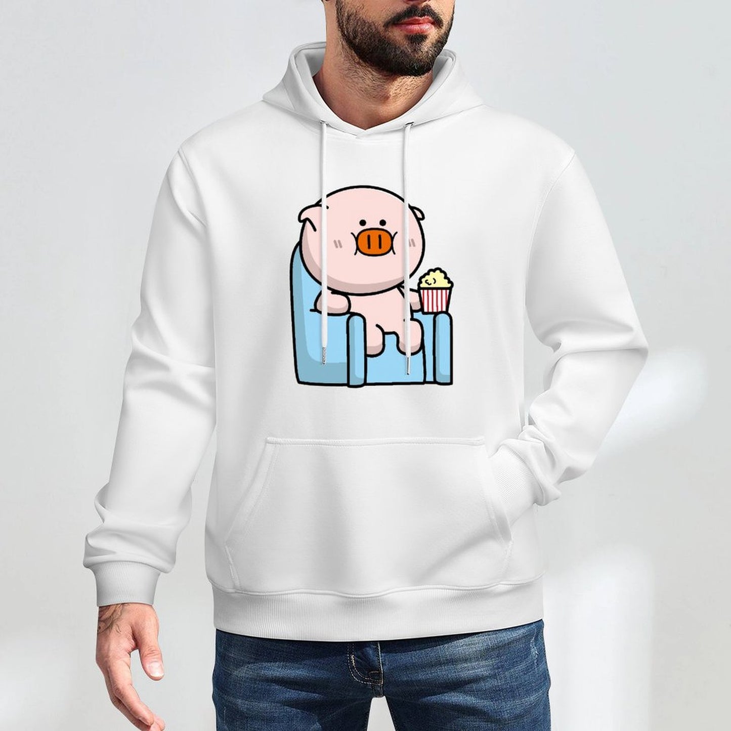 DailyFit High-Quality Front Graphic Hoodies