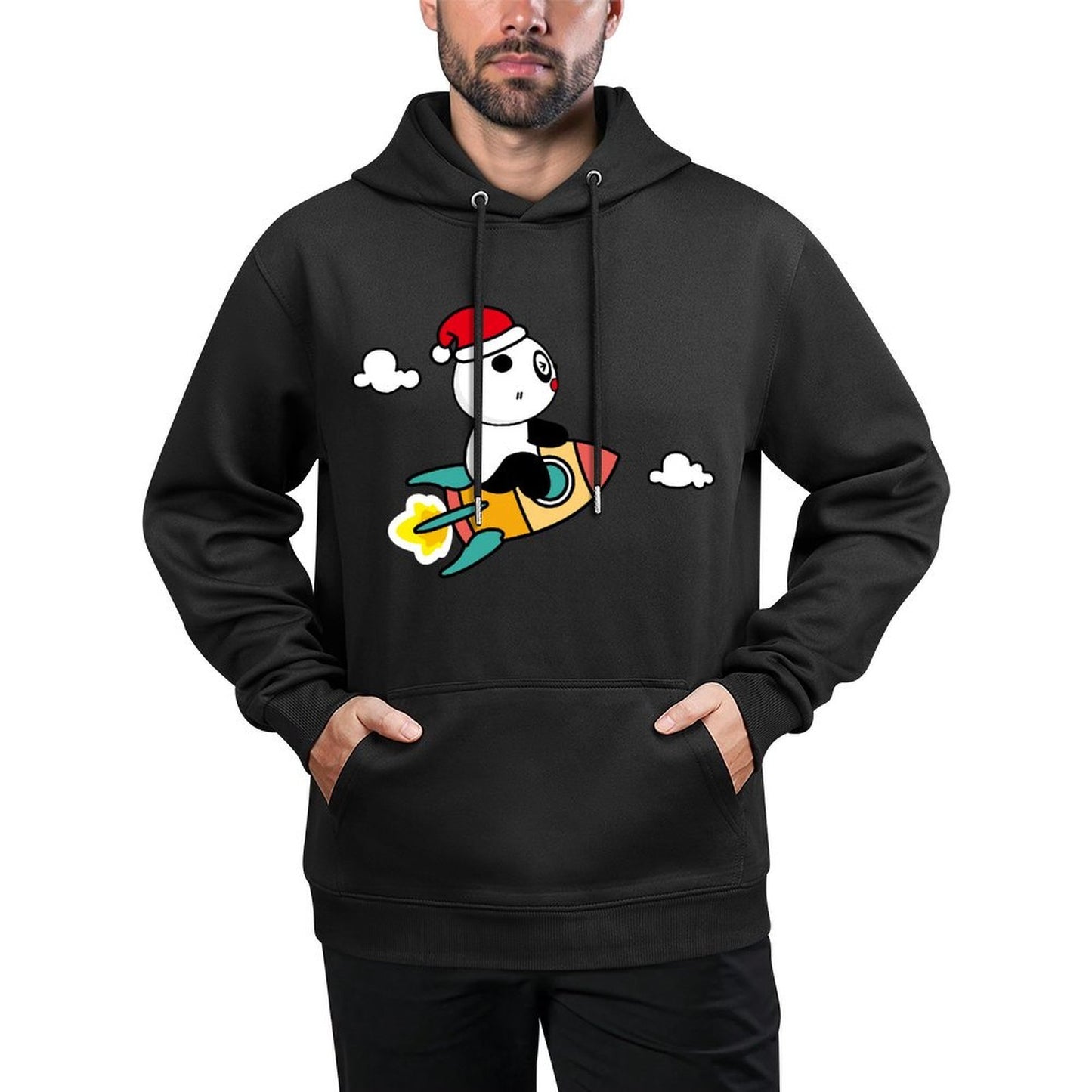 IPBR 250g Hooded Pocket Sweatshirt Front GraphicMen's Hooded  Sweatshirt4003760