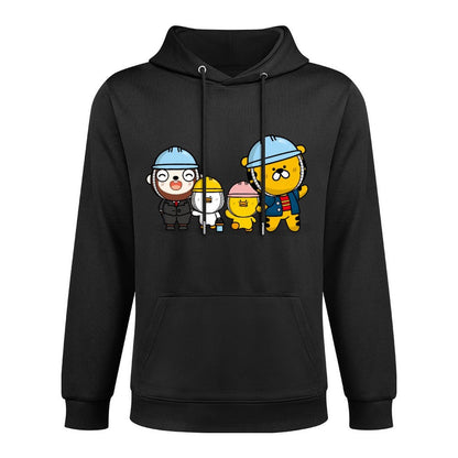 Vintage ClassicFit Front Graphic Hoodies