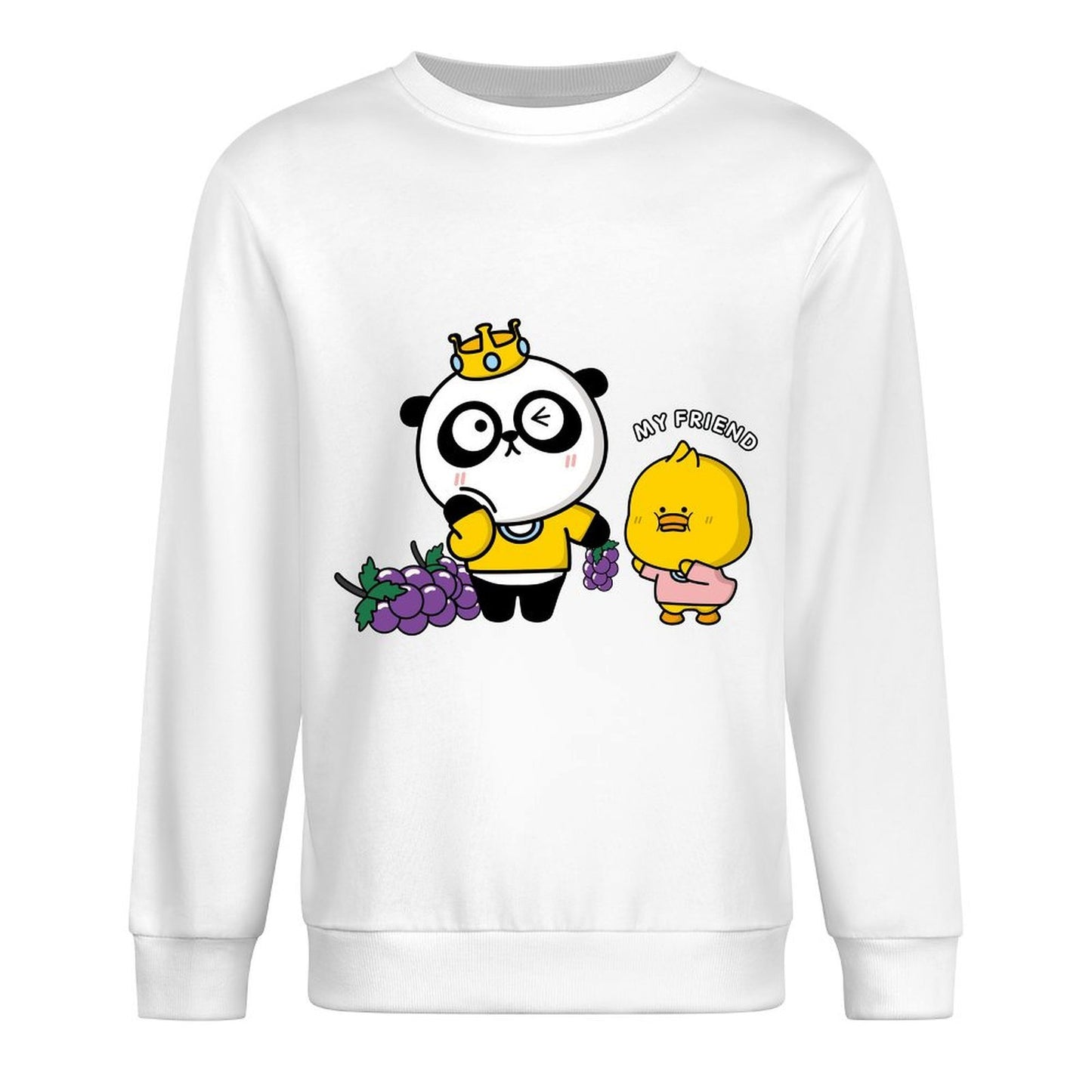 Front Patterned Long Sleeve TopComfortSeries SimpleFit