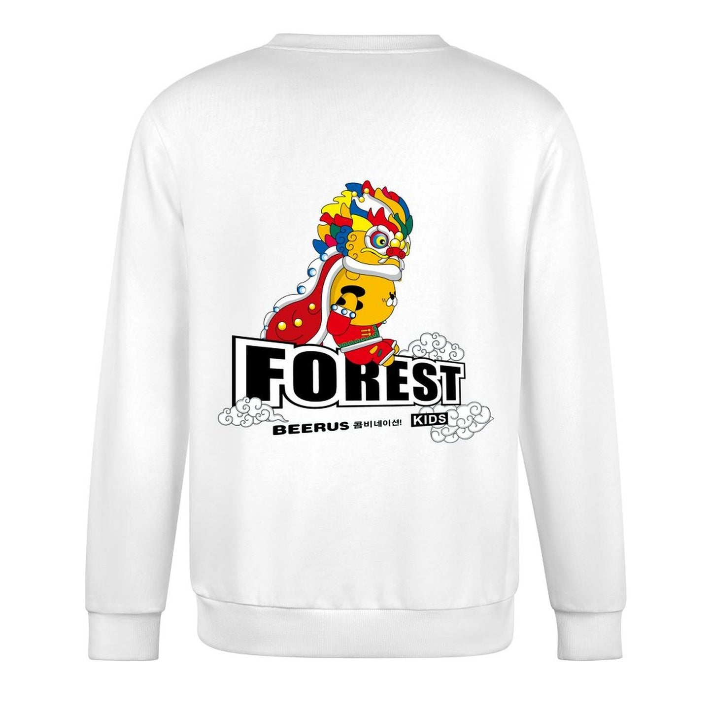 Crew Neck Long Sleeve Sweatshirt 4000610