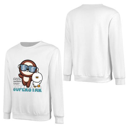 Front Patterned Long Sleeve TopSoftLine EssentialFit