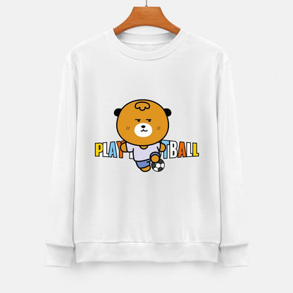 Front Patterned Long Sleeve TopEverydayComfort Design-Your-Own