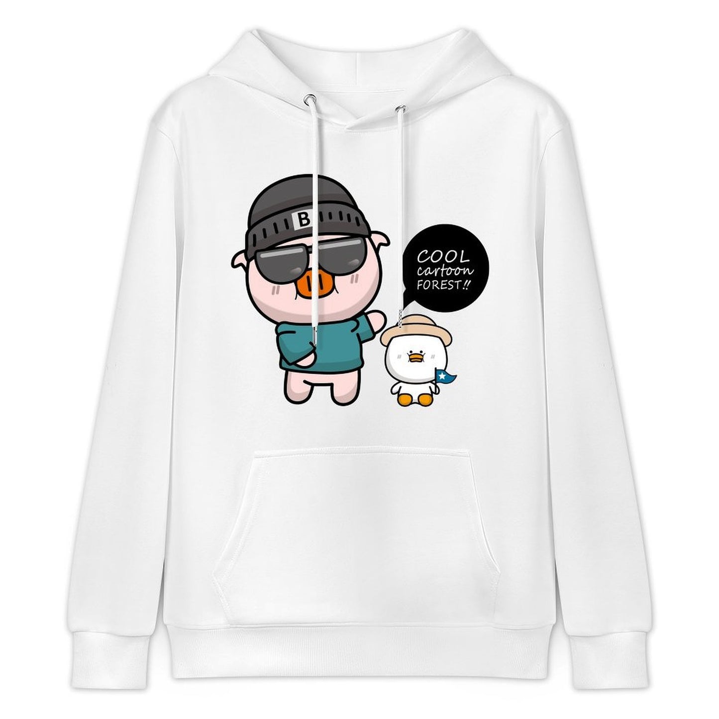 Indoor ClassicFit Front Graphic Hoodies