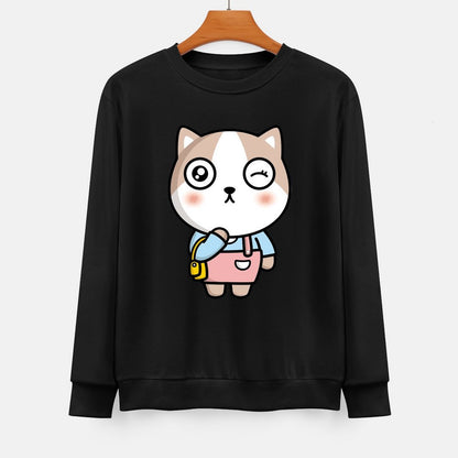  Front Patterned Long Sleeve TopTimelessStyle Strong